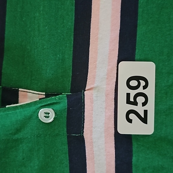 NOBO New Green, Pink, and White Stripe Top Size XXXL - Picture 7 of 7